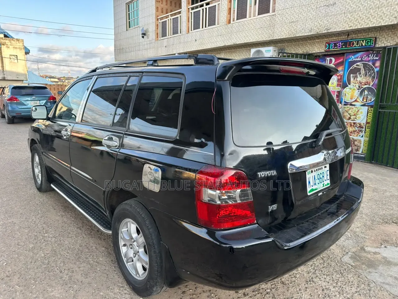 Toyota Highlander V6 2007 Black