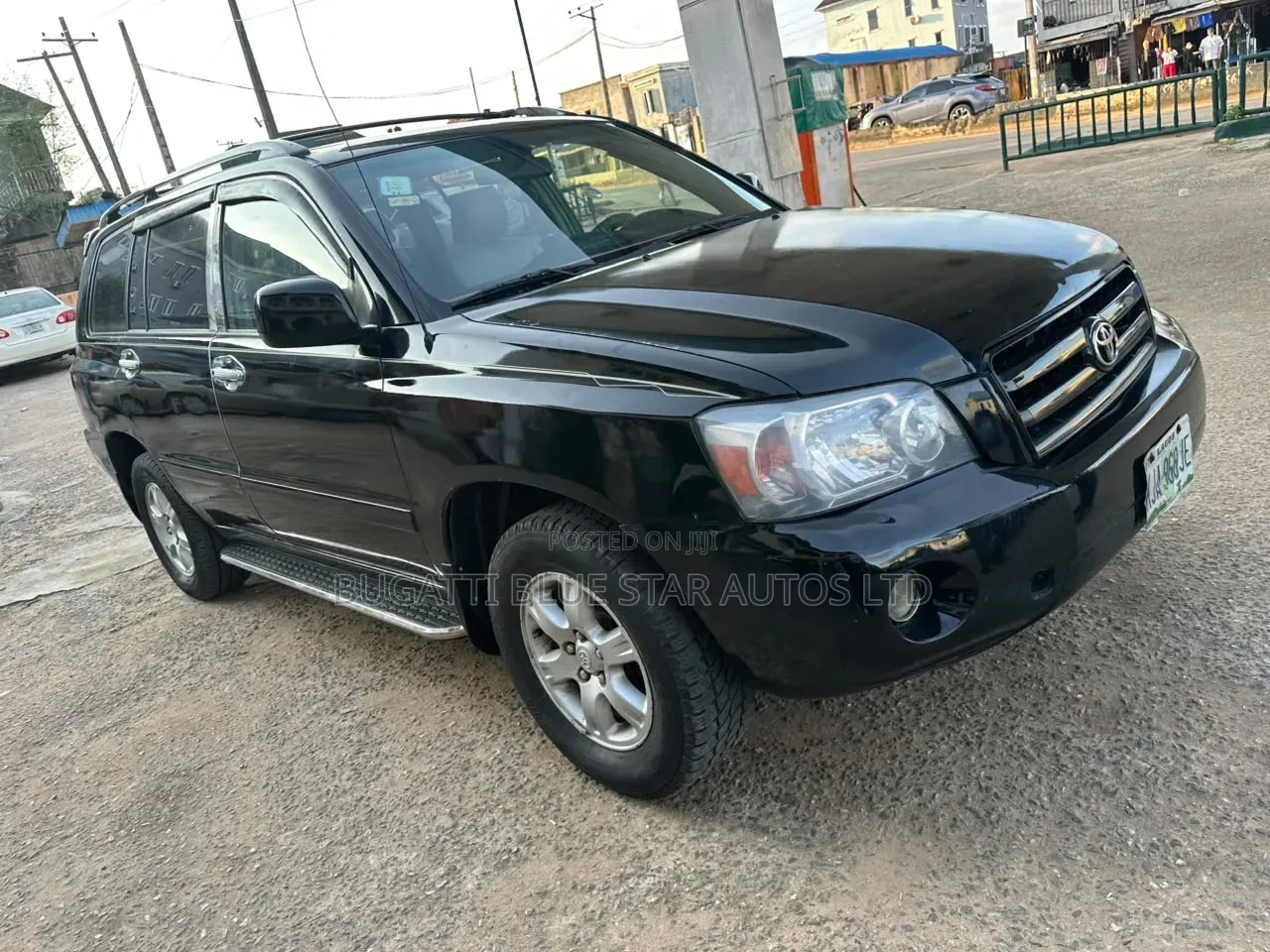 Toyota Highlander V6 2007 Black