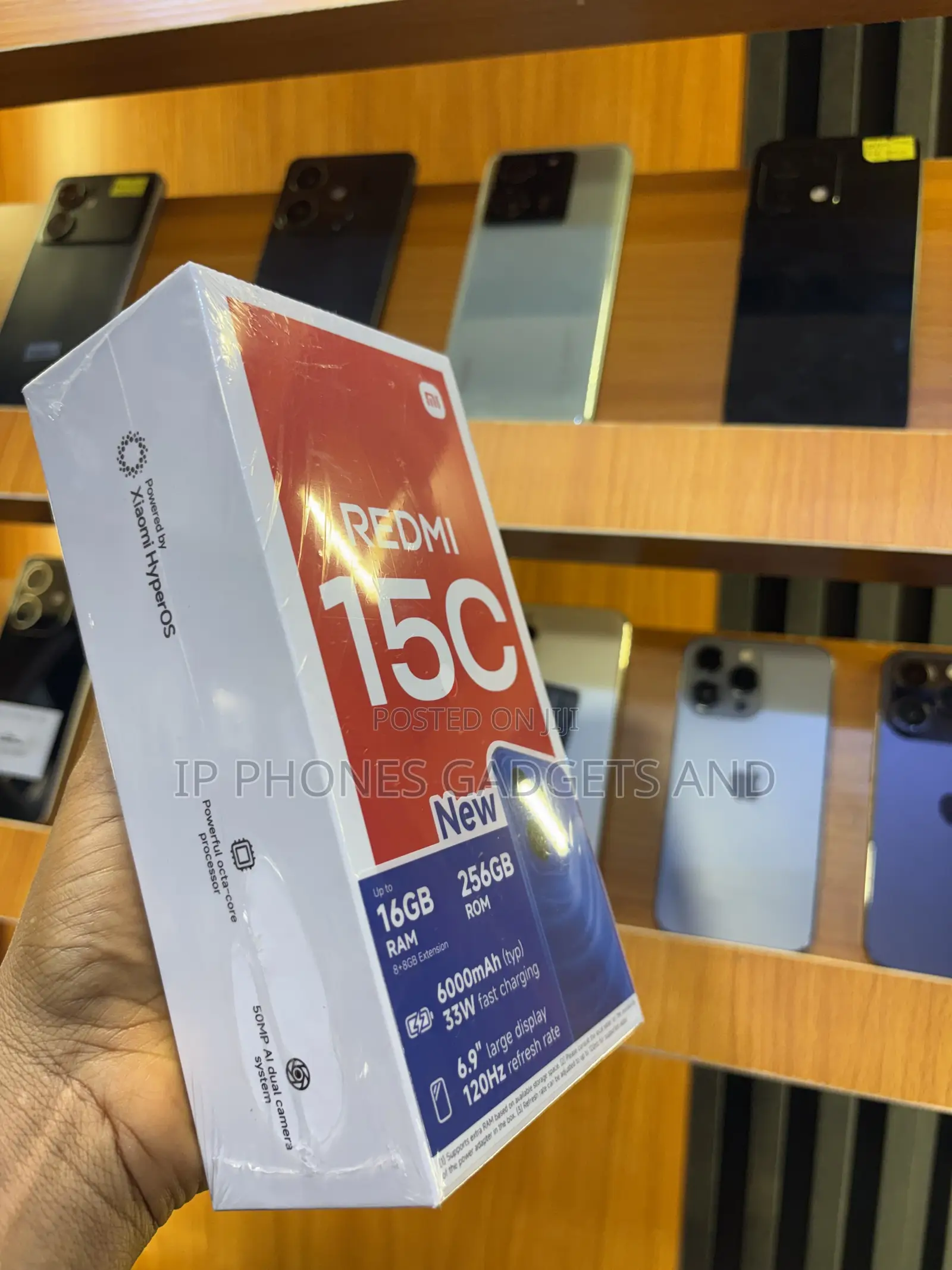 New Xiaomi Redmi 15C 4G 256 GB Blue