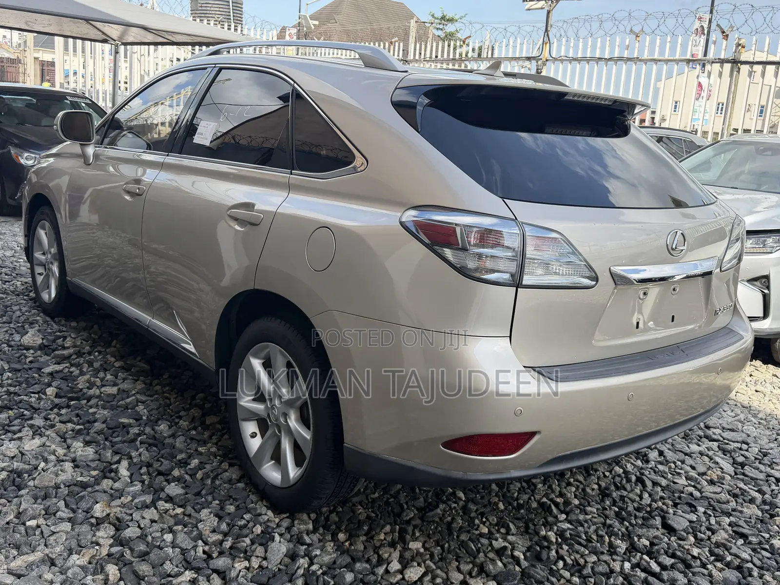 Lexus RX 350 2011 Gold
