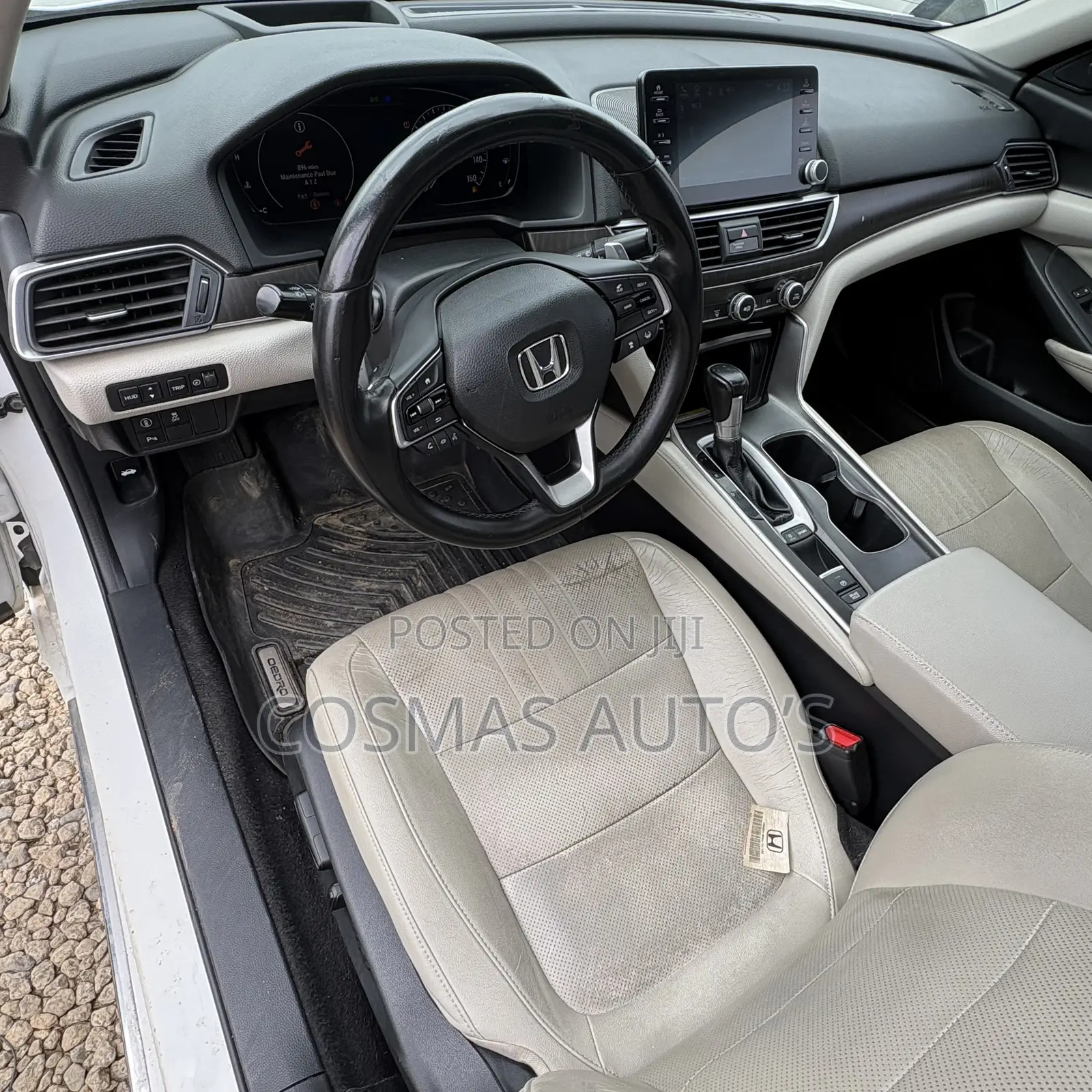 Honda Accord Touring 2.0T 2018 White
