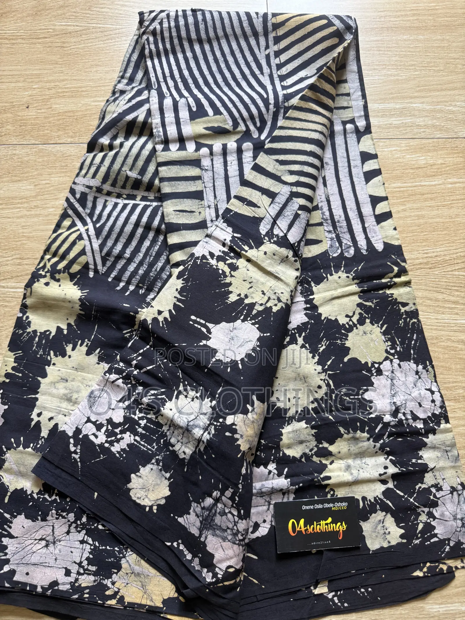 Batik on Cotton Fabric