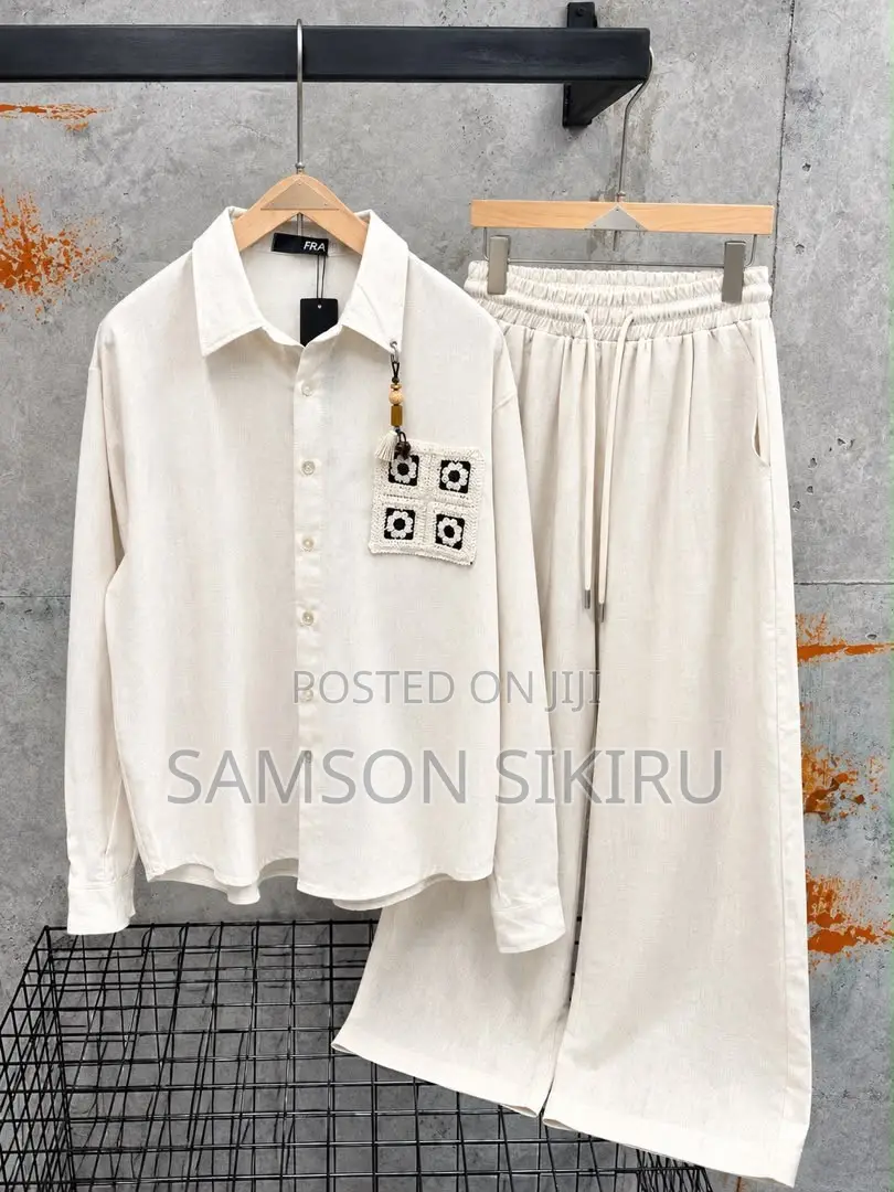 *High Quality Linen 2piece* *Size : M—xxl*