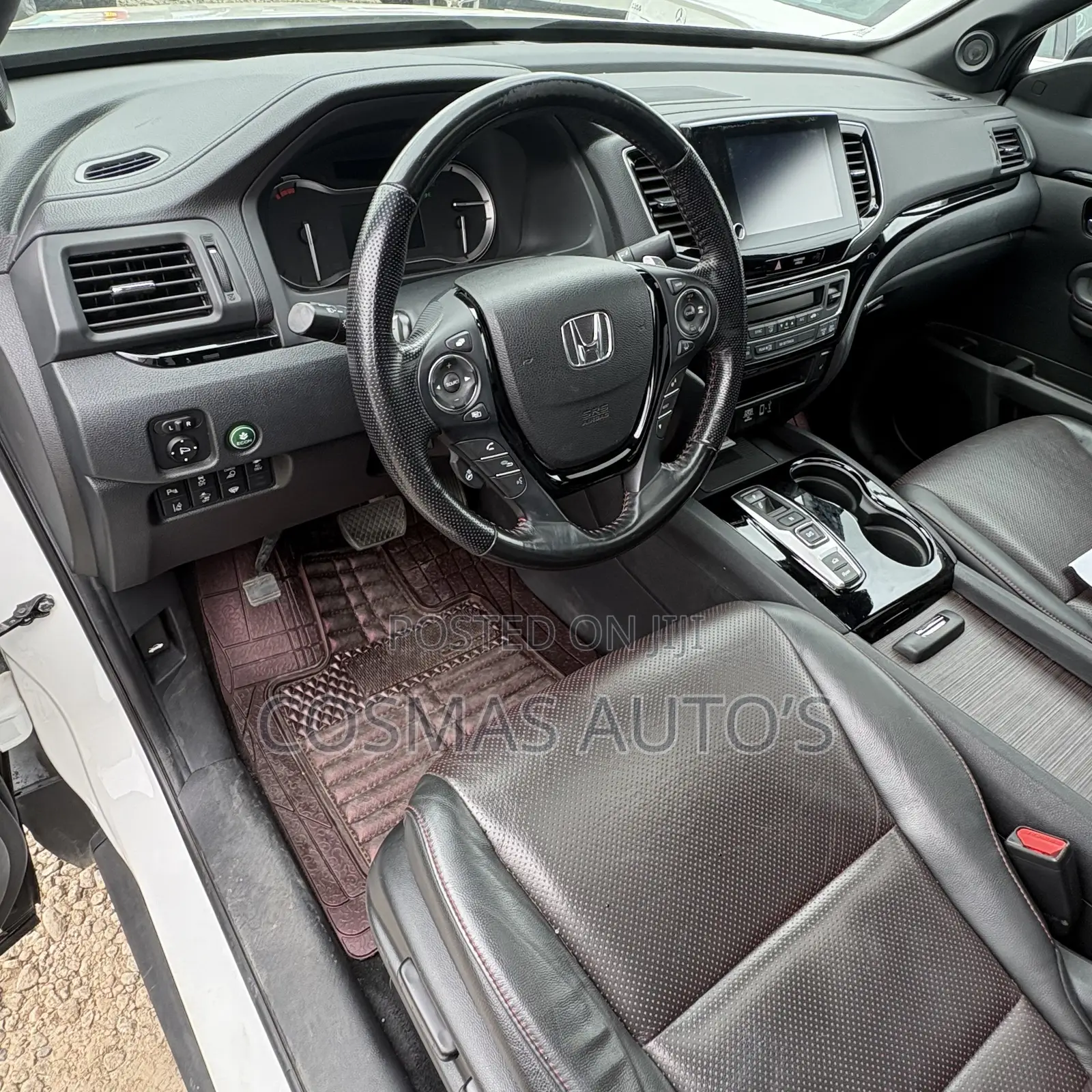 Honda Ridgeline Black Edition 2021 White