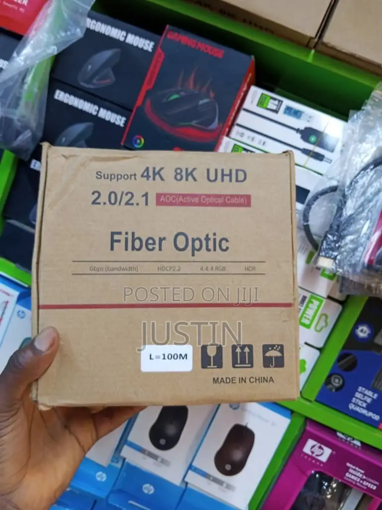 100m Hdmi Cable Support UHD (Active Optical Cable) Fiber