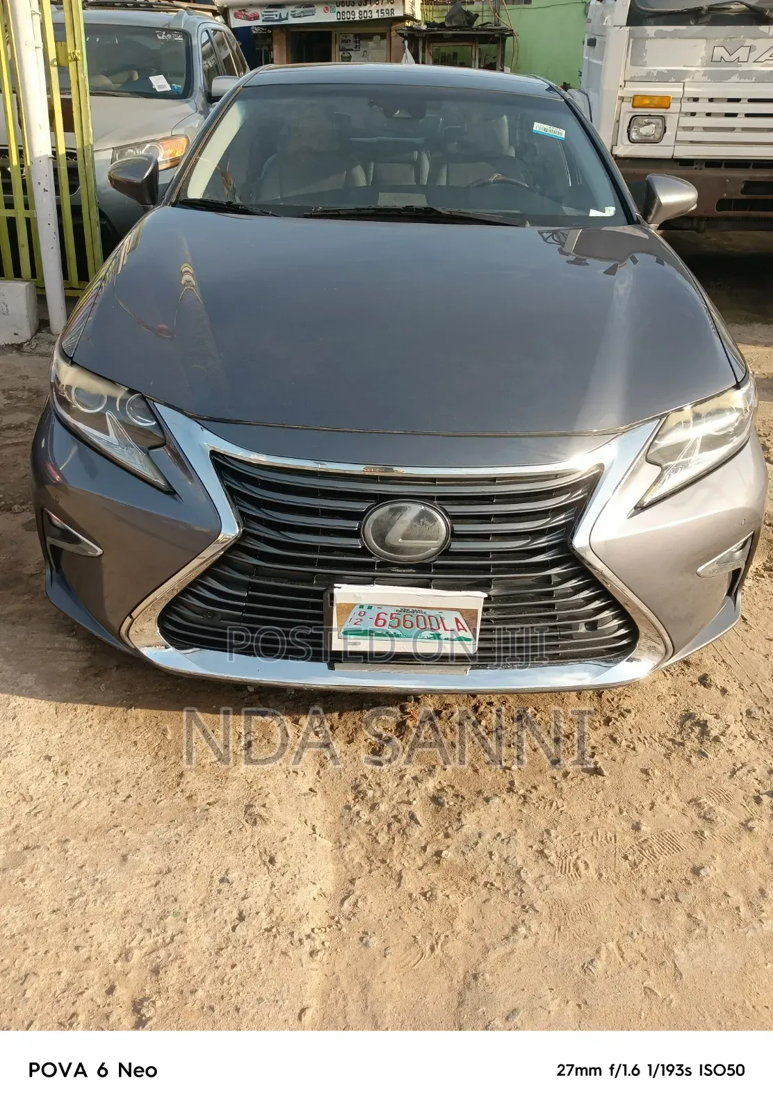 New Lexus ES 2016 Gray