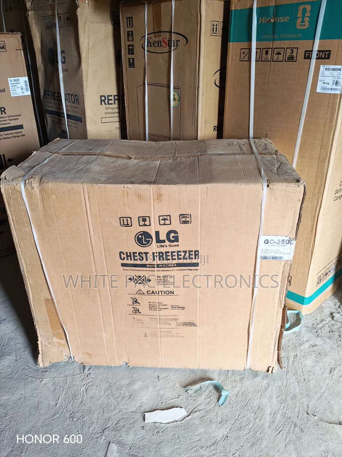 New One LG 350 L Chest Freezer Fast in Making Block 2 Yrs Warranty