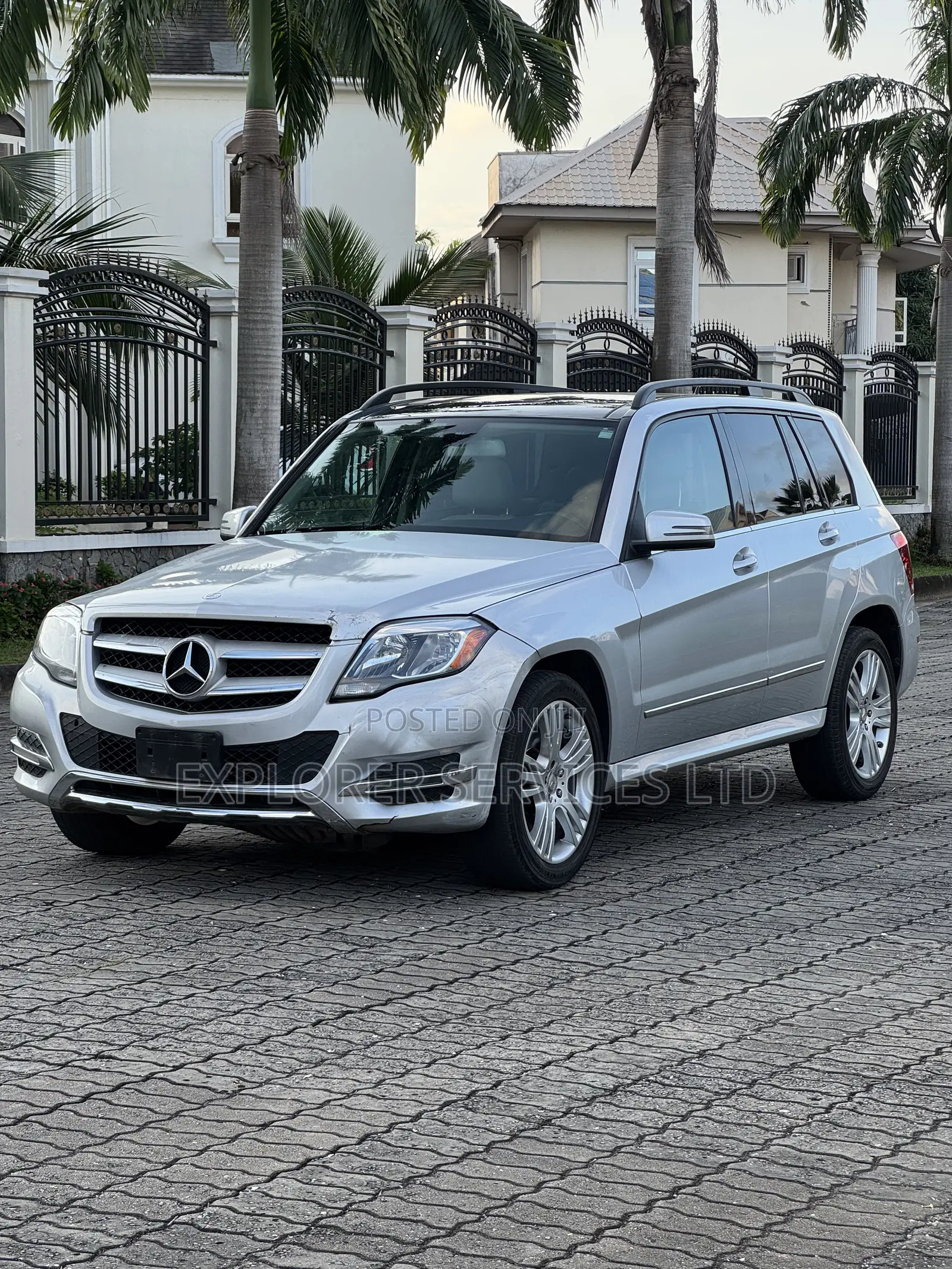 Mercedes-Benz GLK-Class 350 4MATIC 2014 Silver