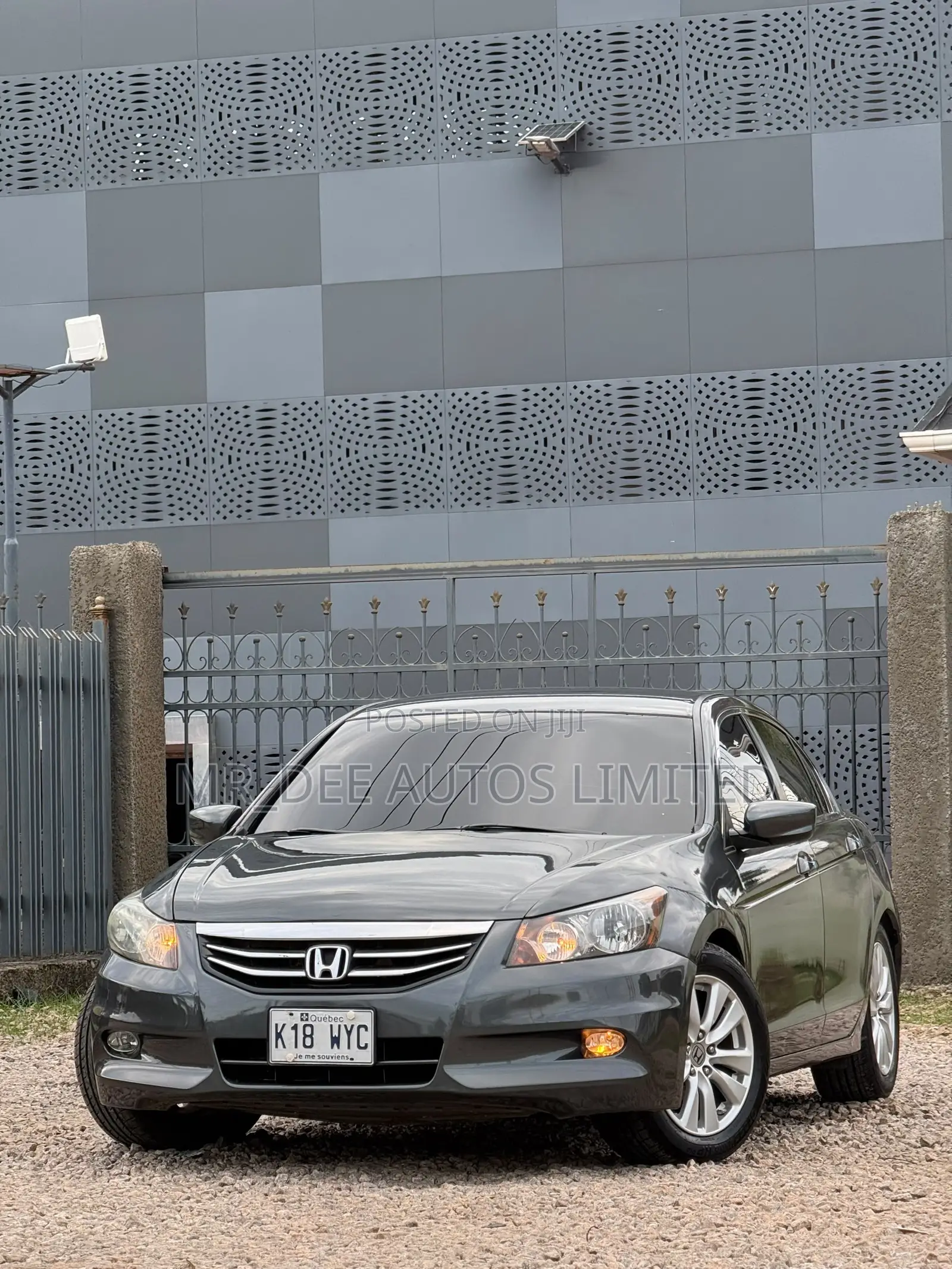 Honda Accord 2012 Black