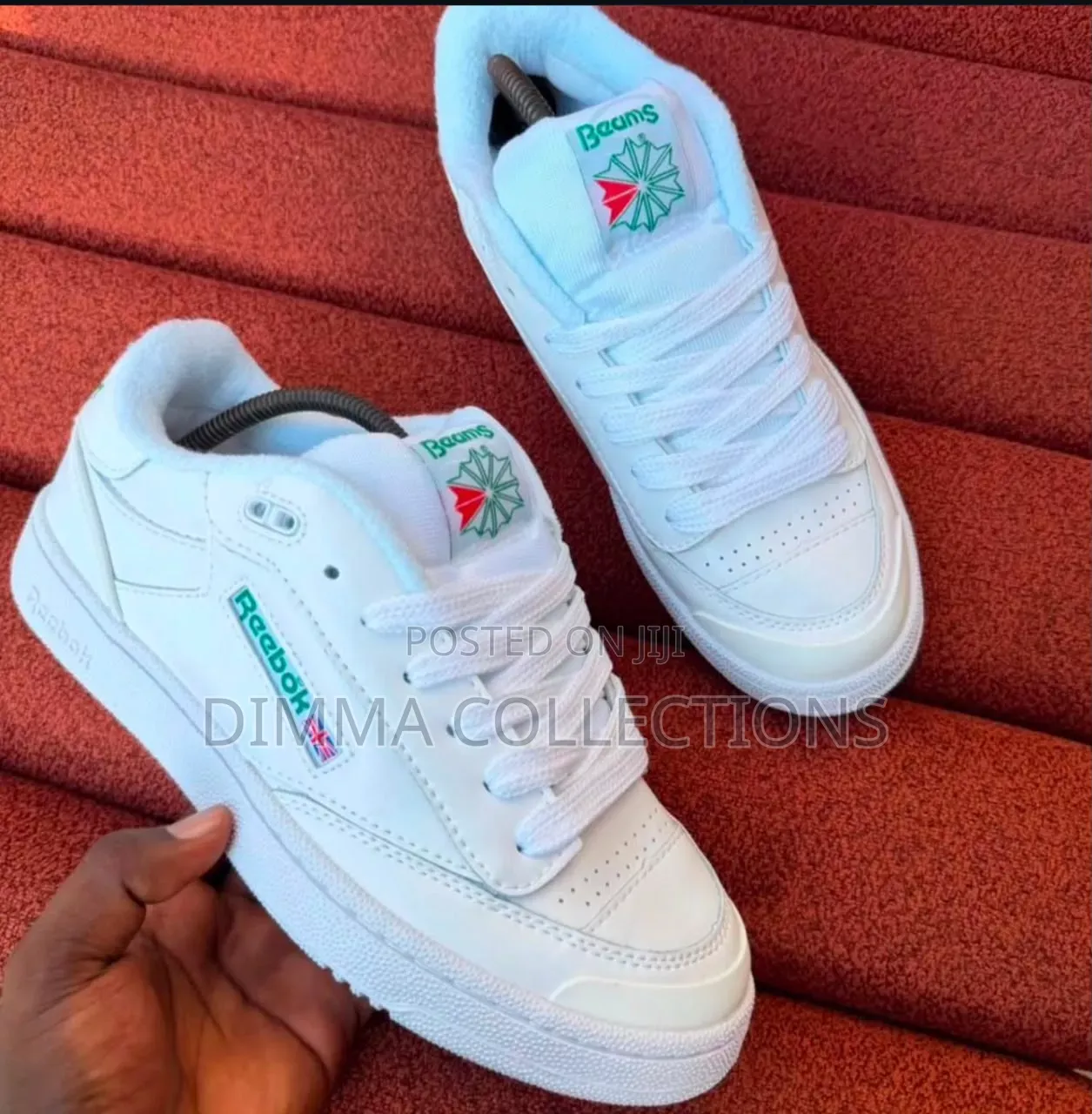 *Reebok Classic Club C 85 “White” Snks.* 
S