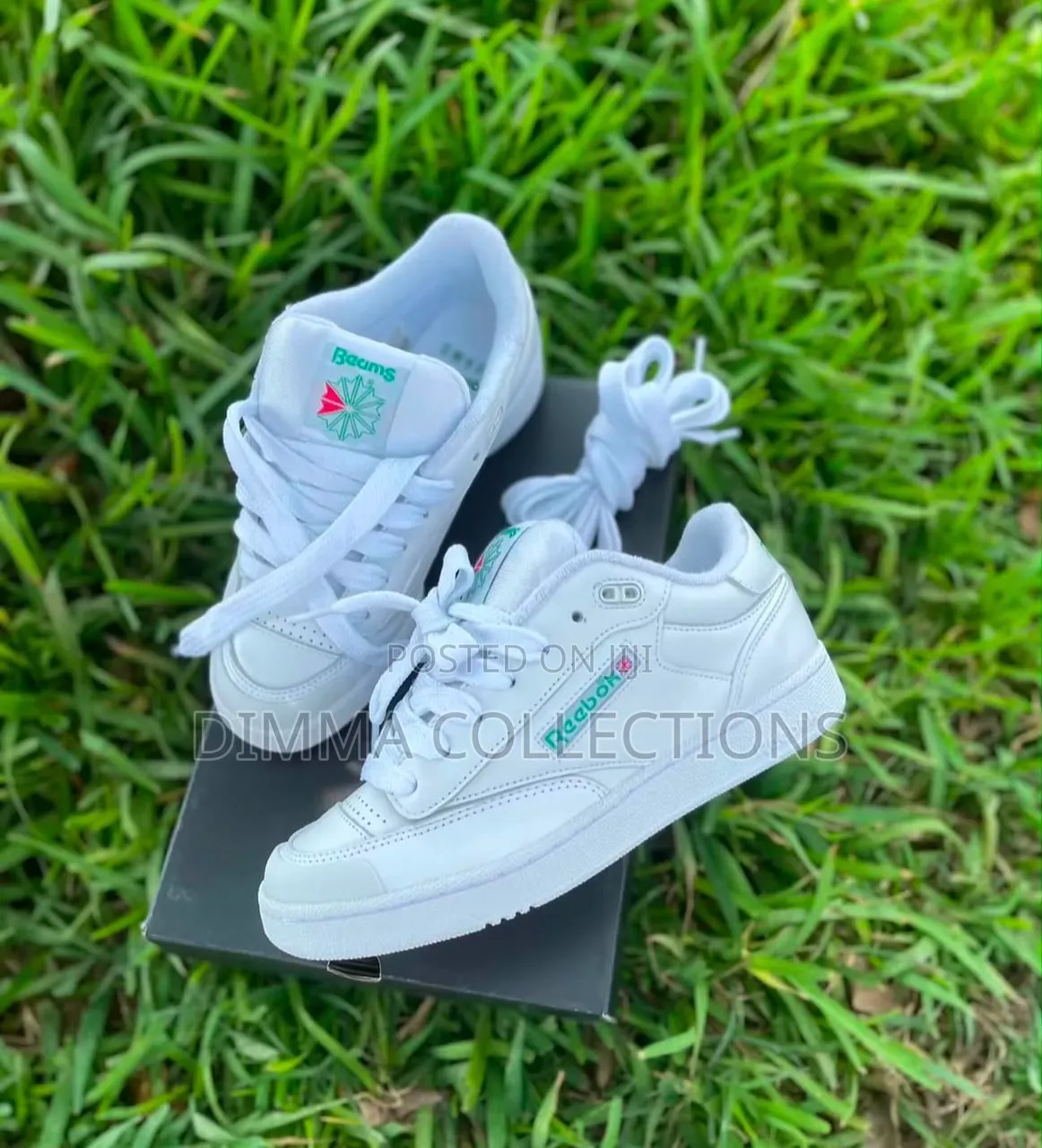 *Reebok Classic Club C 85 “White” Snks.* 
S