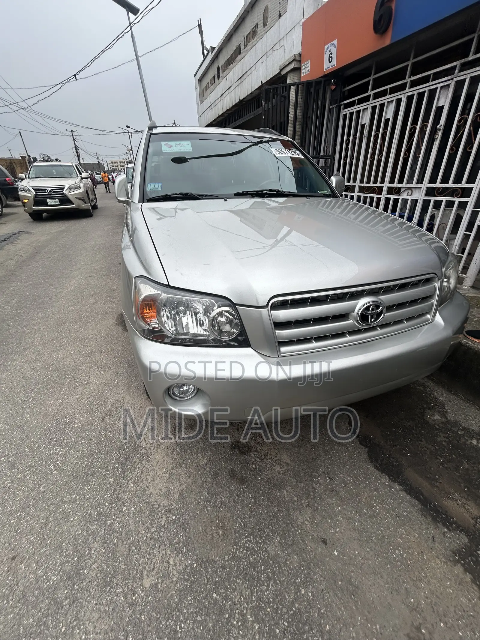 Toyota Highlander Limited V6 2005 Silver