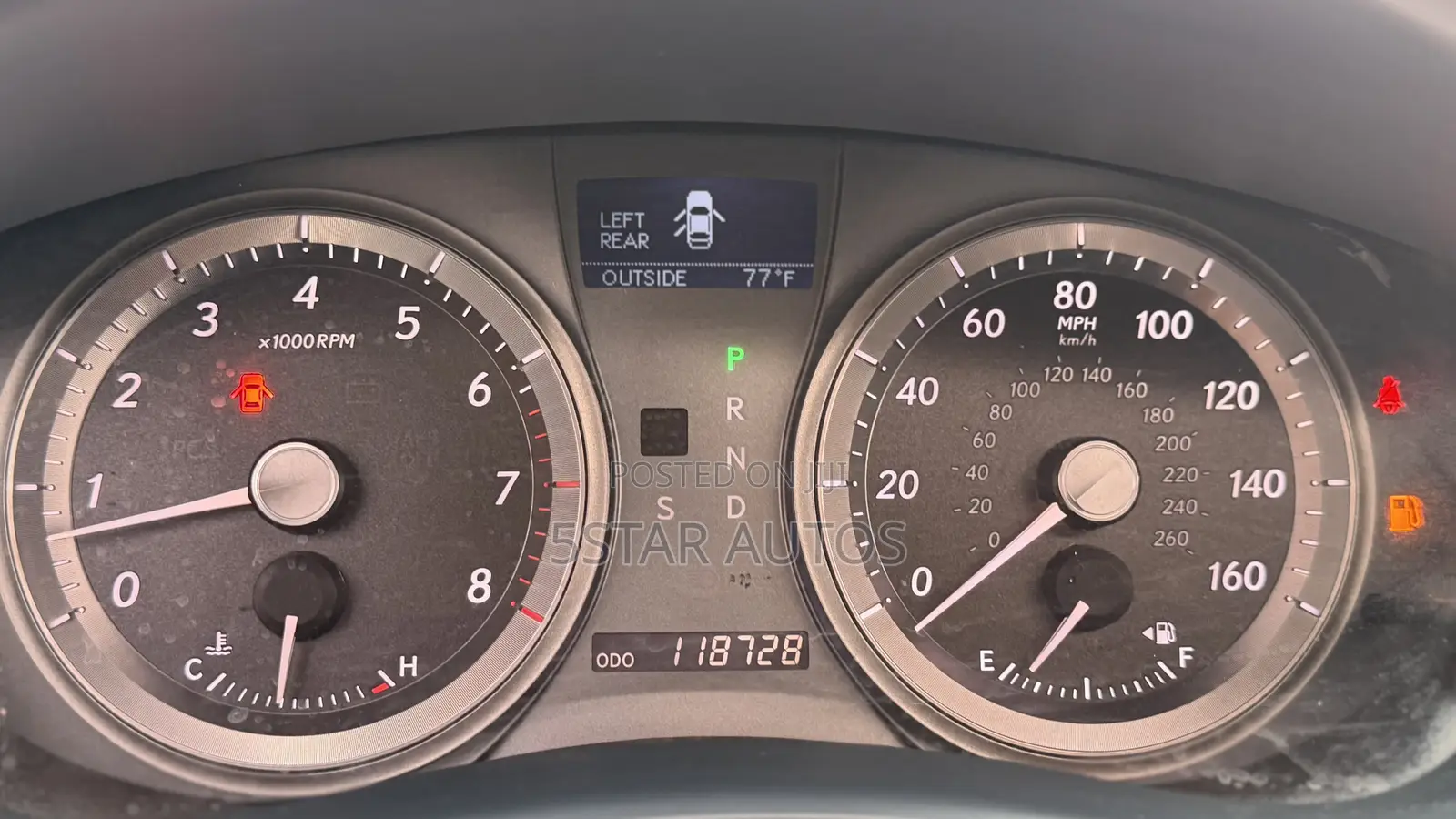 Lexus ES 350 2008 Blue
