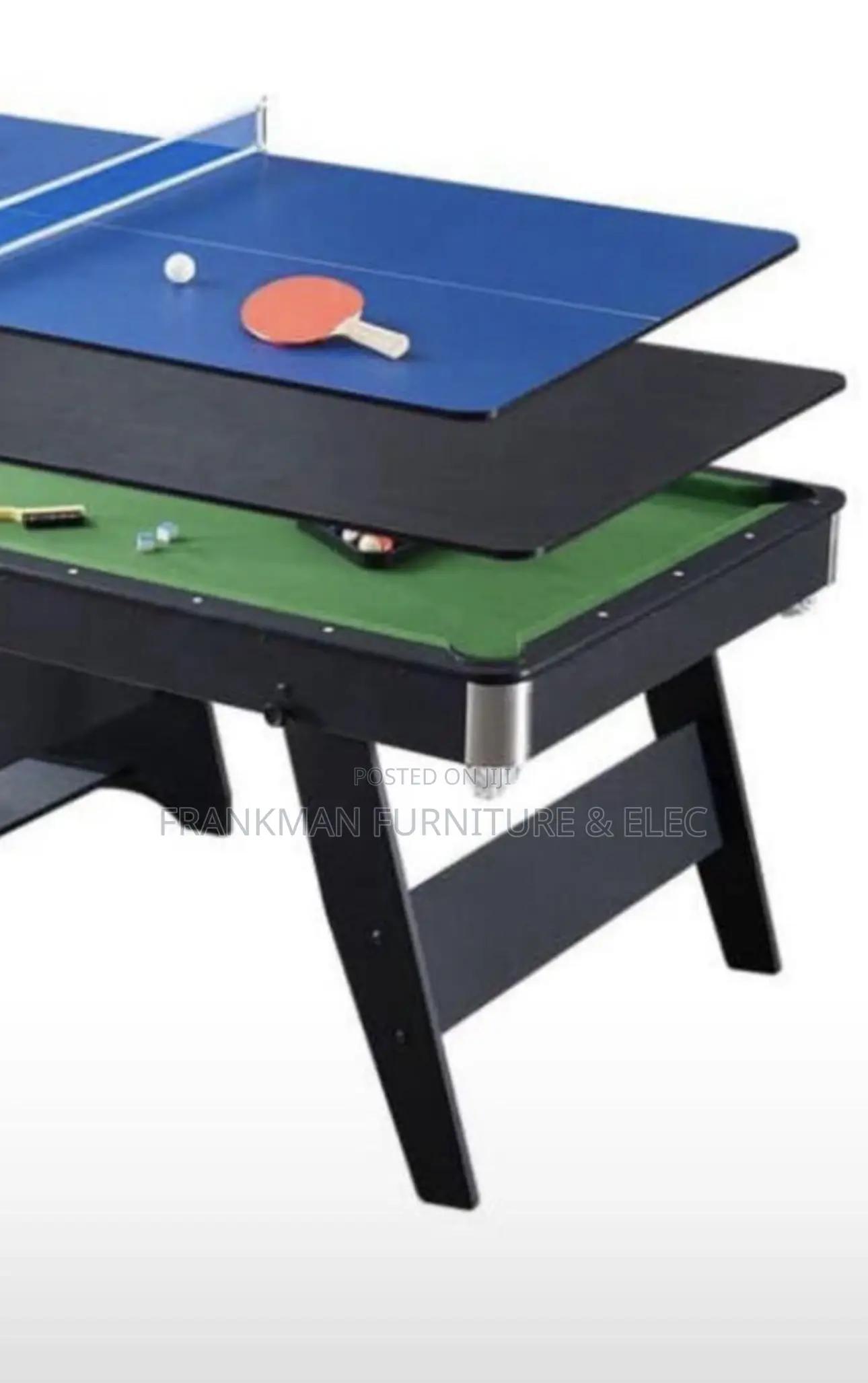 Two in One Table Tennis and Snooker
