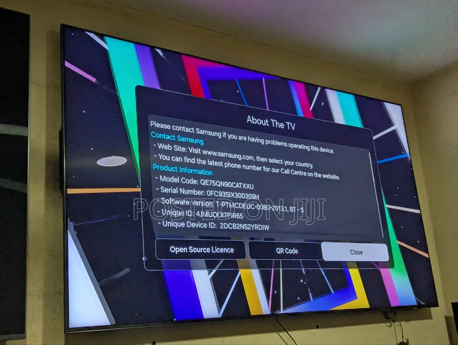 75inchs Samsung Neo Qled QN90C 120Hz 2023