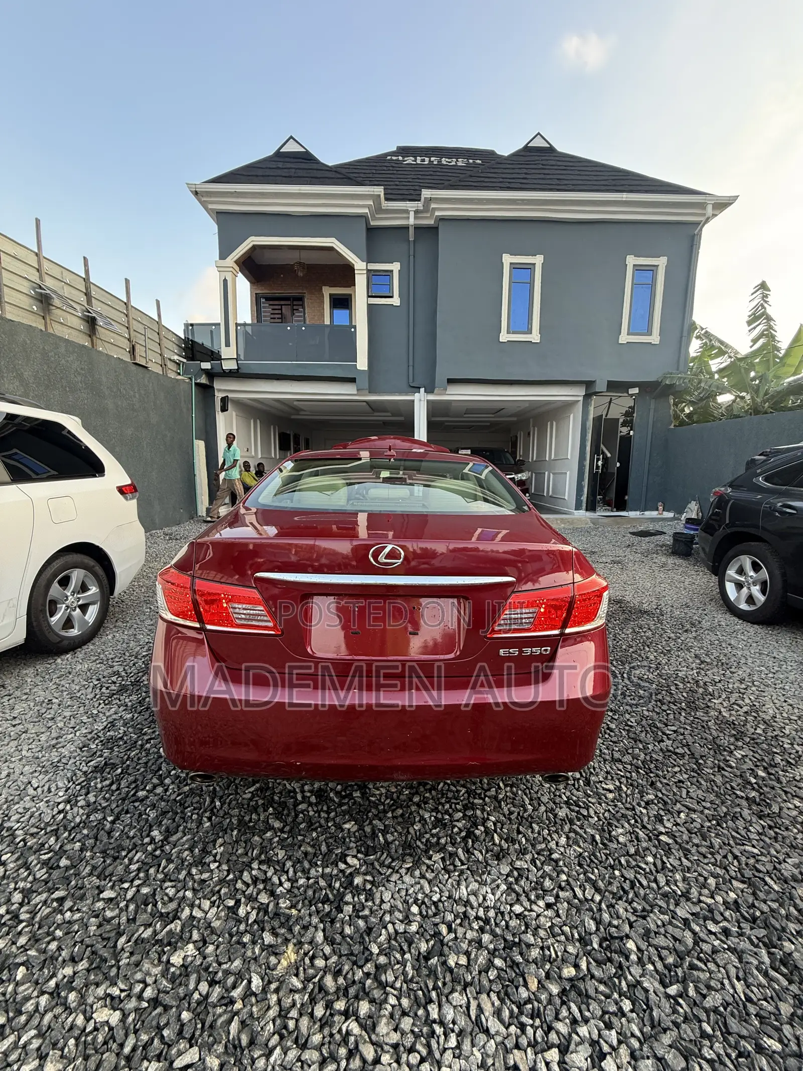 Lexus ES 350 2012 Red