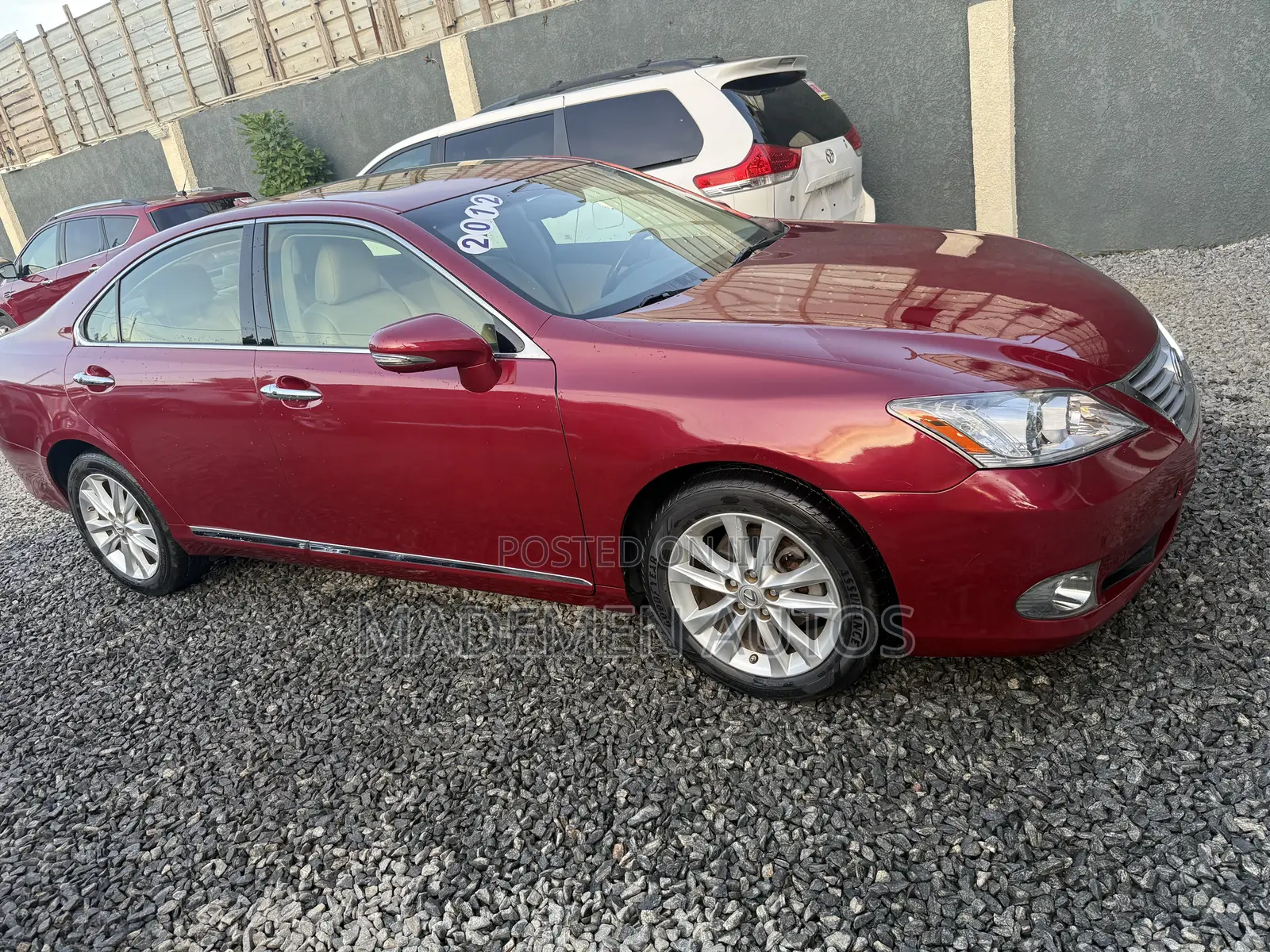 Lexus ES 350 2012 Red