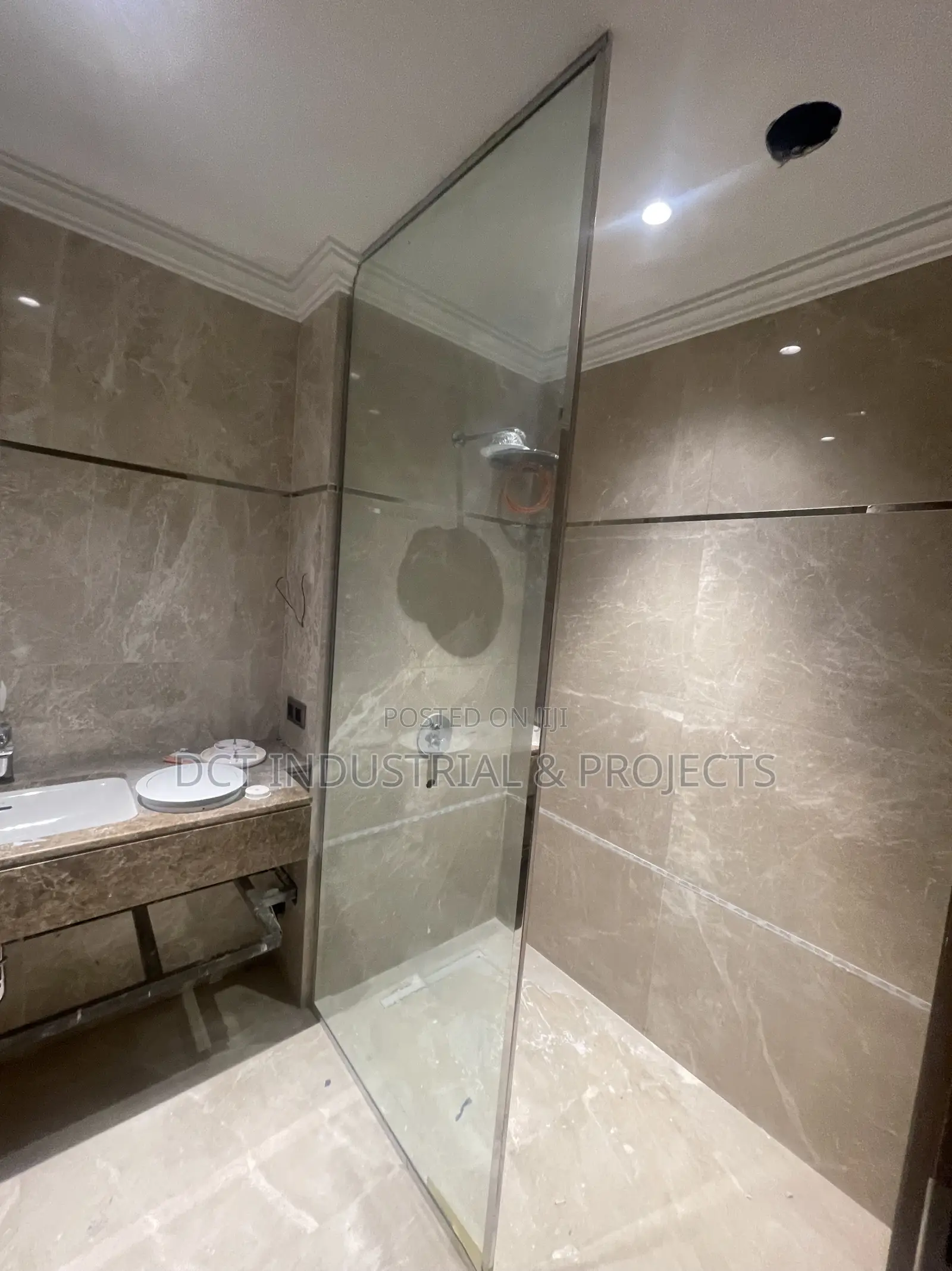 Glass Shower Cubicle Installation