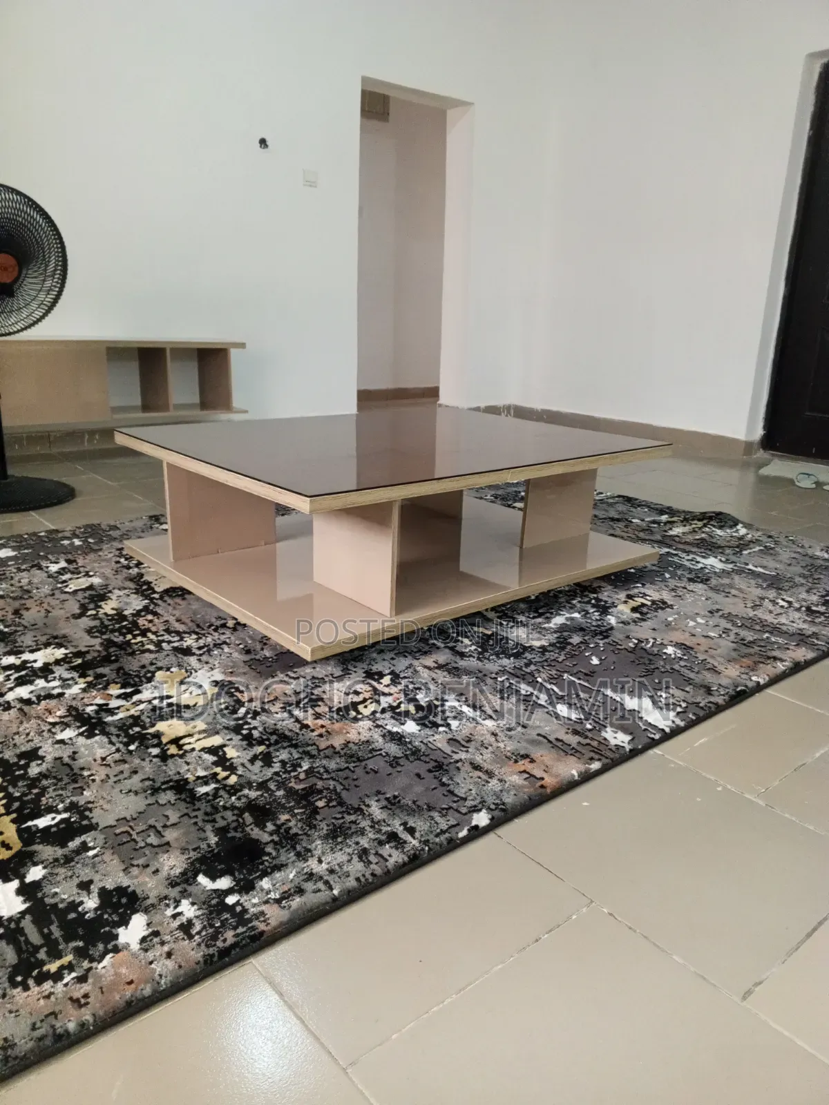 Center Table With Glass Top