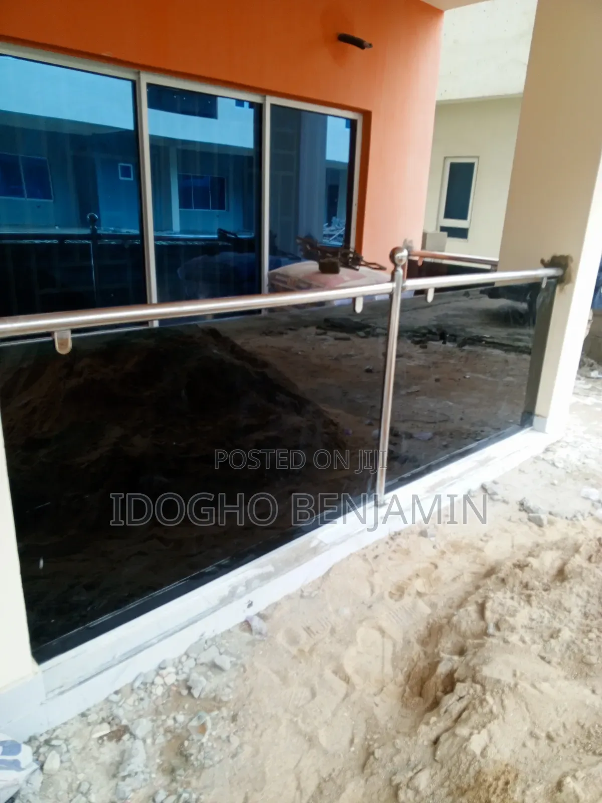 10mm Grey Black Tempered Glass for Balcony