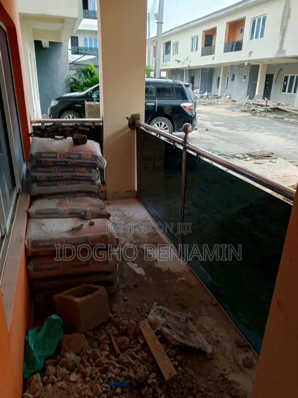 10mm Grey Black Tempered Glass for Balcony