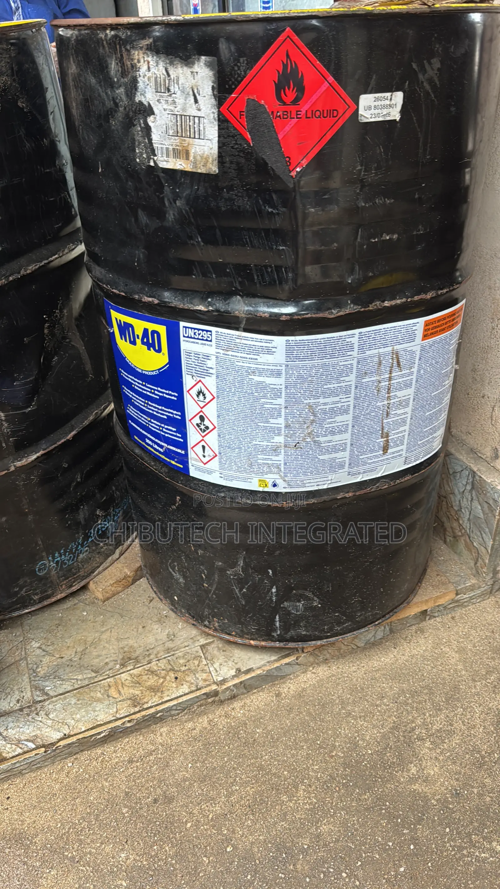 200-Litre Industrial Drum of WD-40 Multi-Use Product