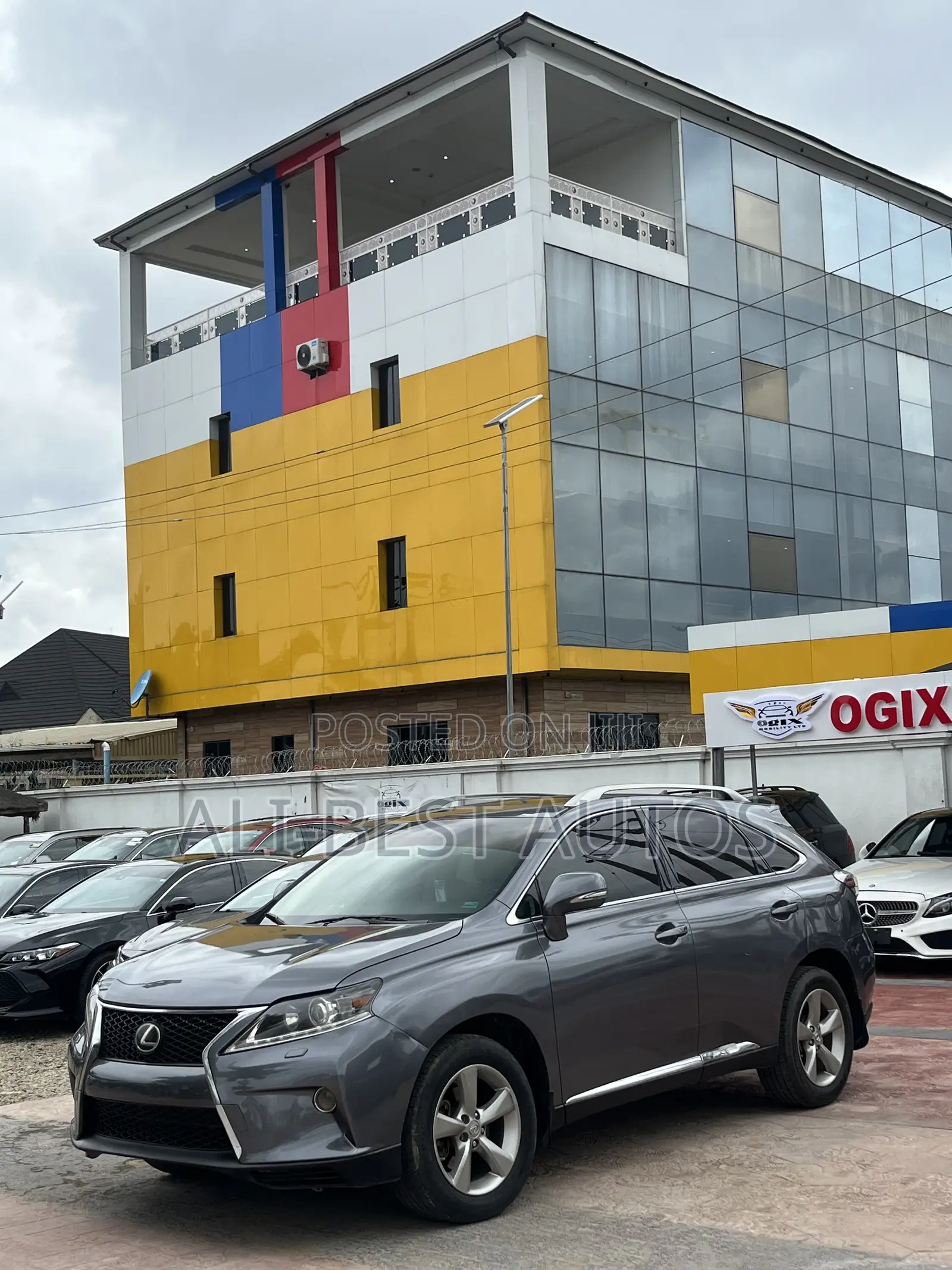Lexus RX 2012 Gray