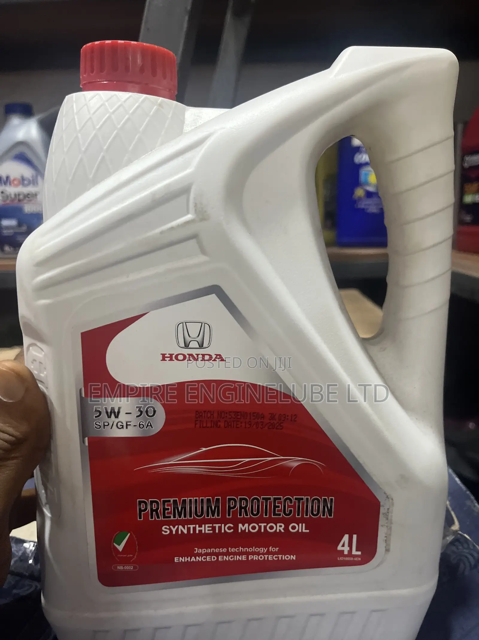 Honda 5w30 (Direct OEM) White Gallon