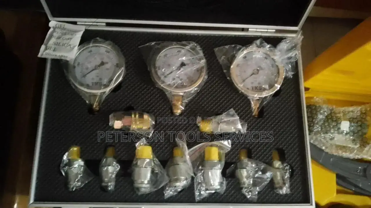 Hydraulic Pressure Gauge Test Kit 12pcs