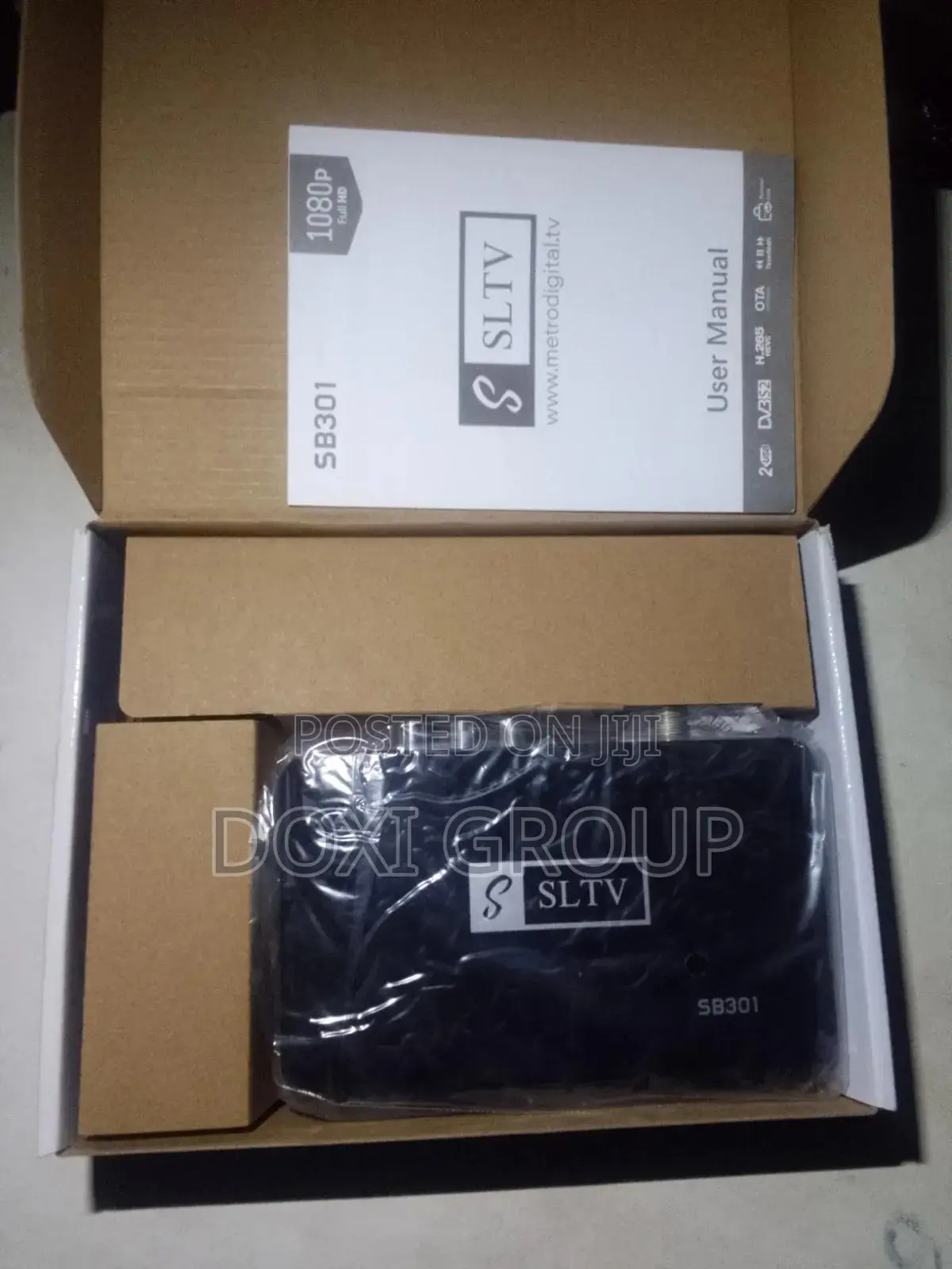 SLTV SB301 1080P Full HD Satellite Decoder – Brand New