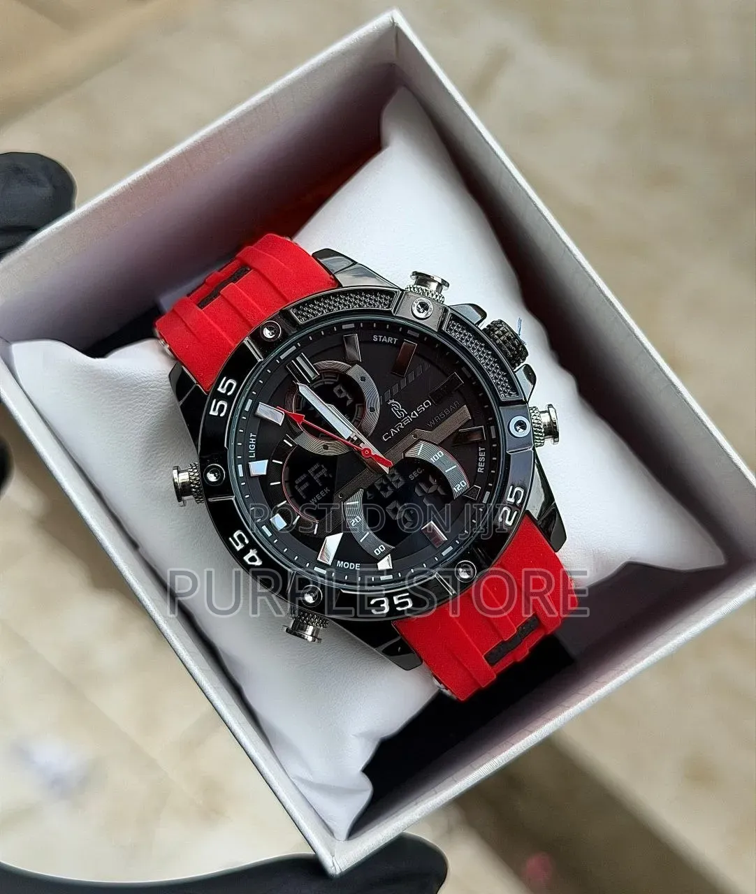 Carekiso Digital and Analog, Strong Luminous Water Resistant Watch