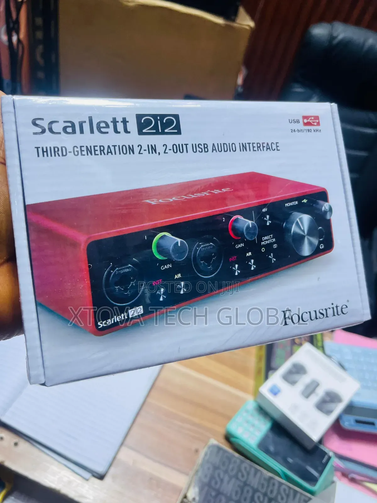 Focusrite Scarlett 2i2 USB Audio Interface
