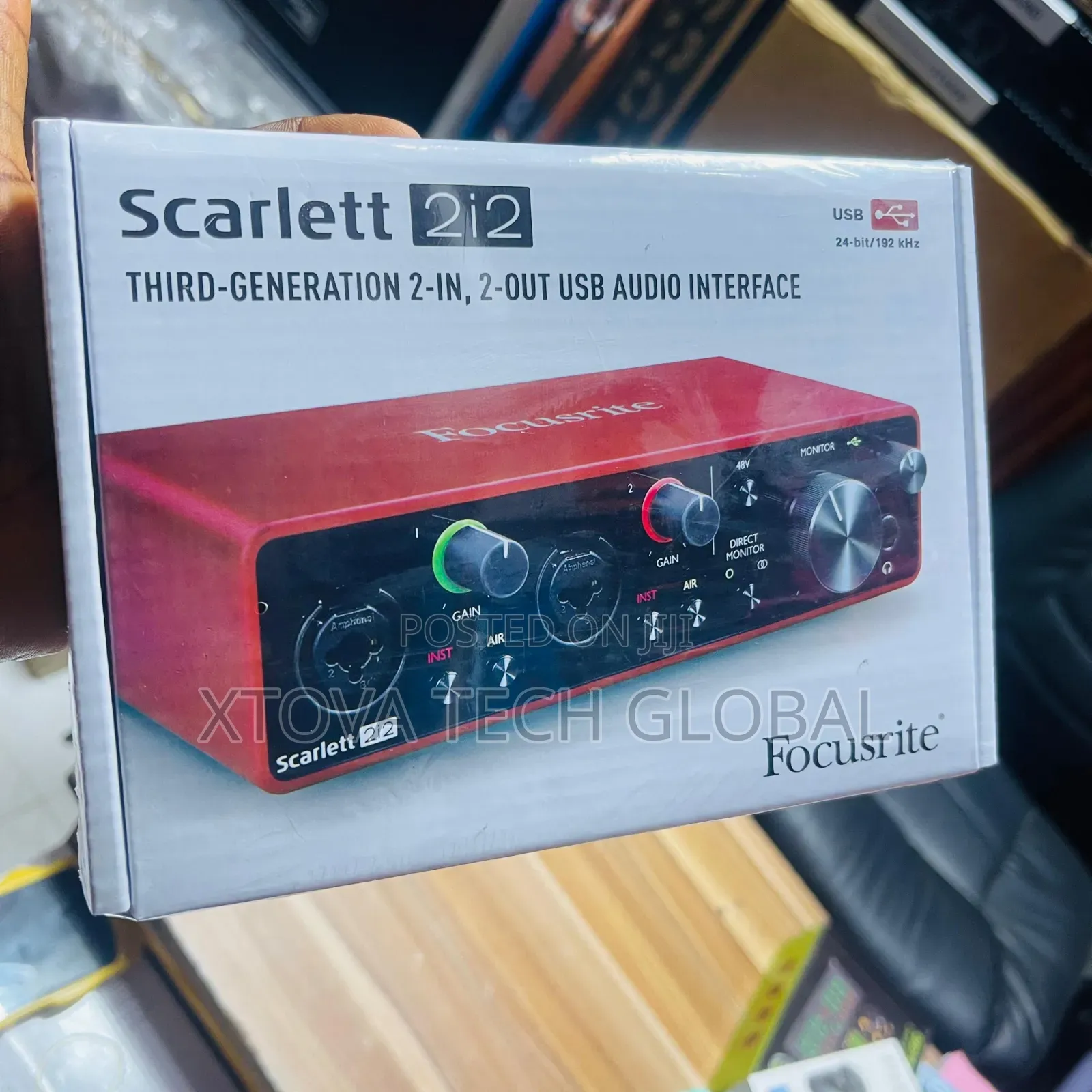 Focusrite Scarlett 2i2 USB Audio Interface