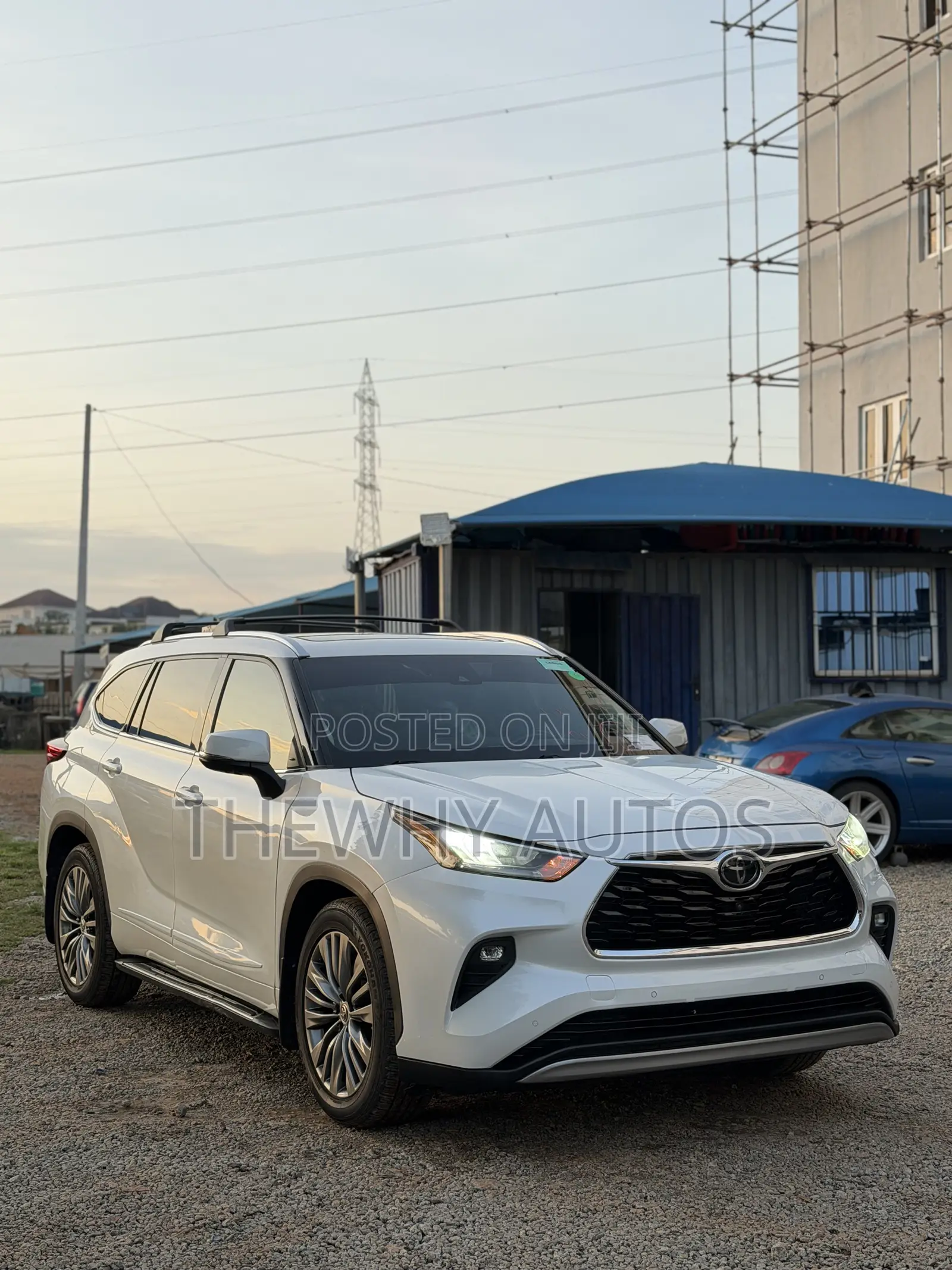 Toyota Highlander Platinum AWD 2020 White
