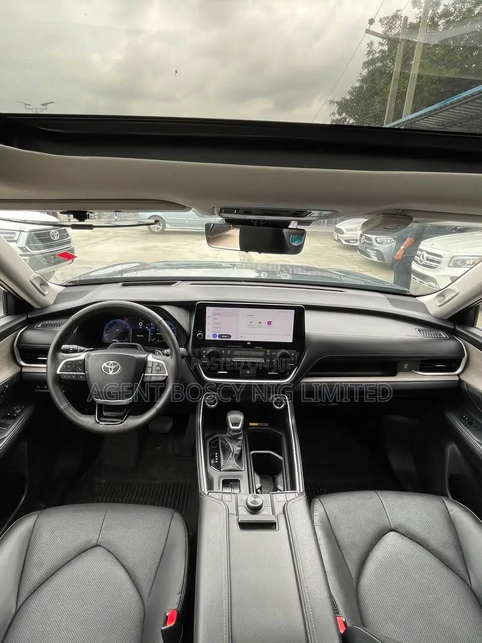 New Toyota Grand Highlander Platinum 2025 Blue