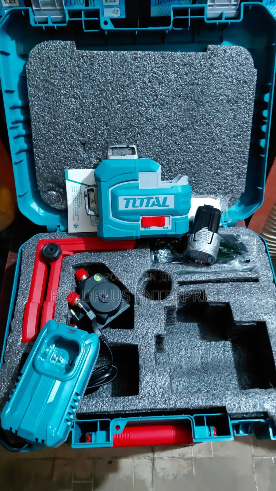 Total 16v Cordless 3d Laser Level Machine