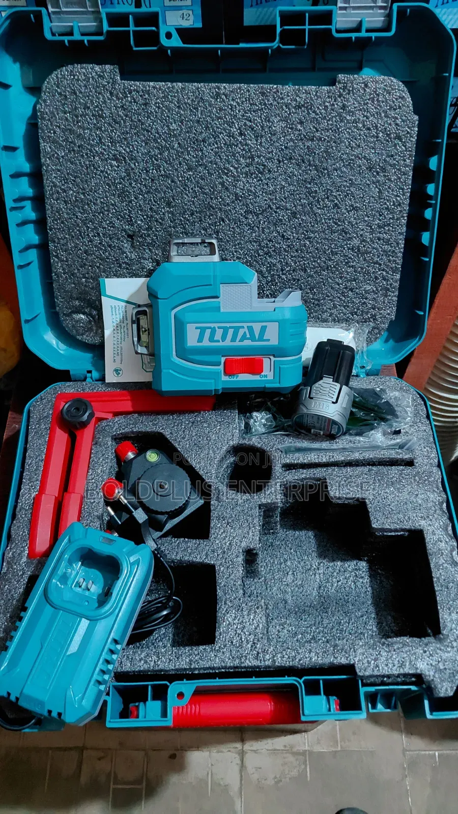 Total 16v Cordless 3d Laser Level Machine