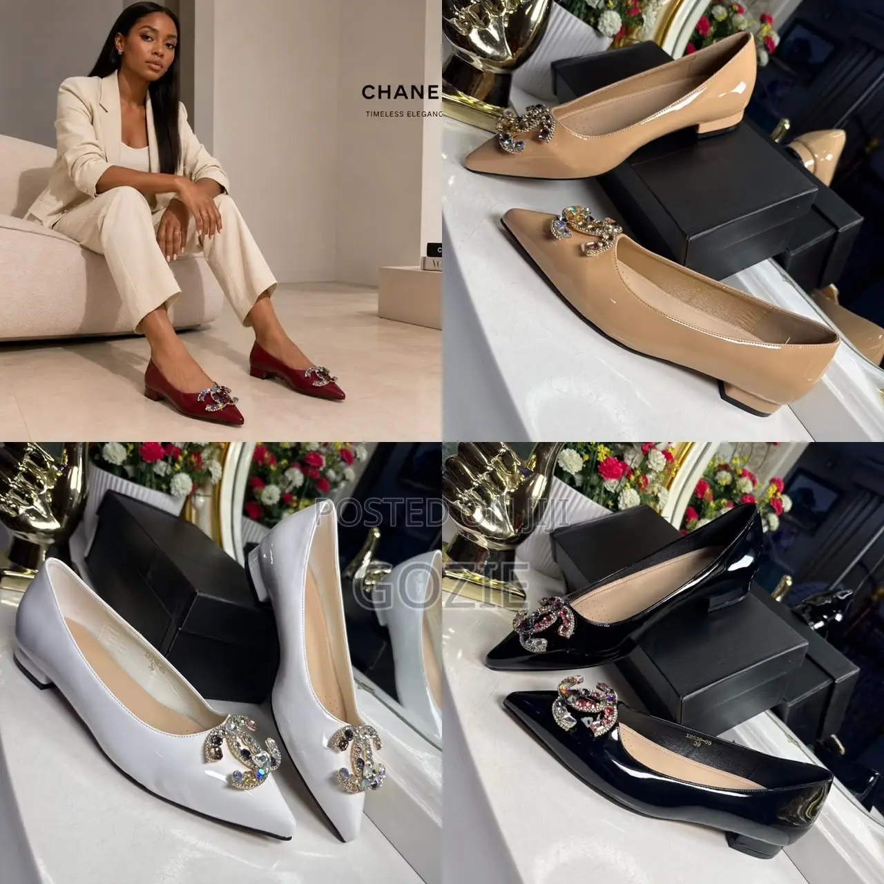 Luxury Chanel Flat Shoes