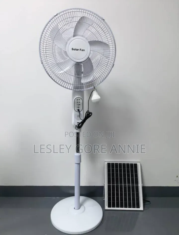 Smart Rechargeable 16-Inch Standing Pedestal Fan With Remote Control