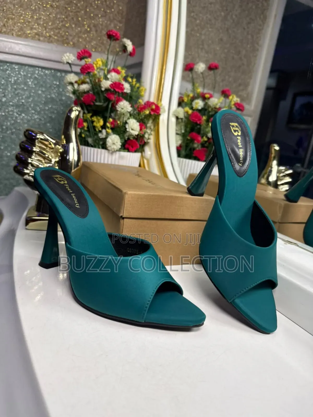 Exclusive Luxury Heeled Slippers