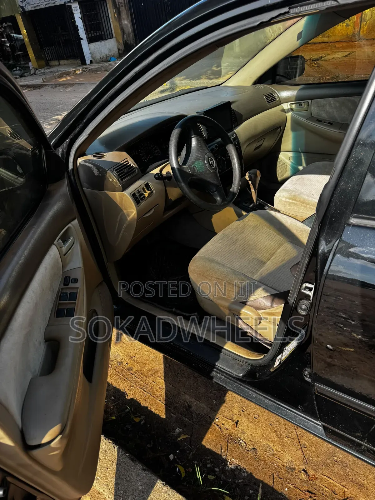 Toyota Corolla S 2007 Black