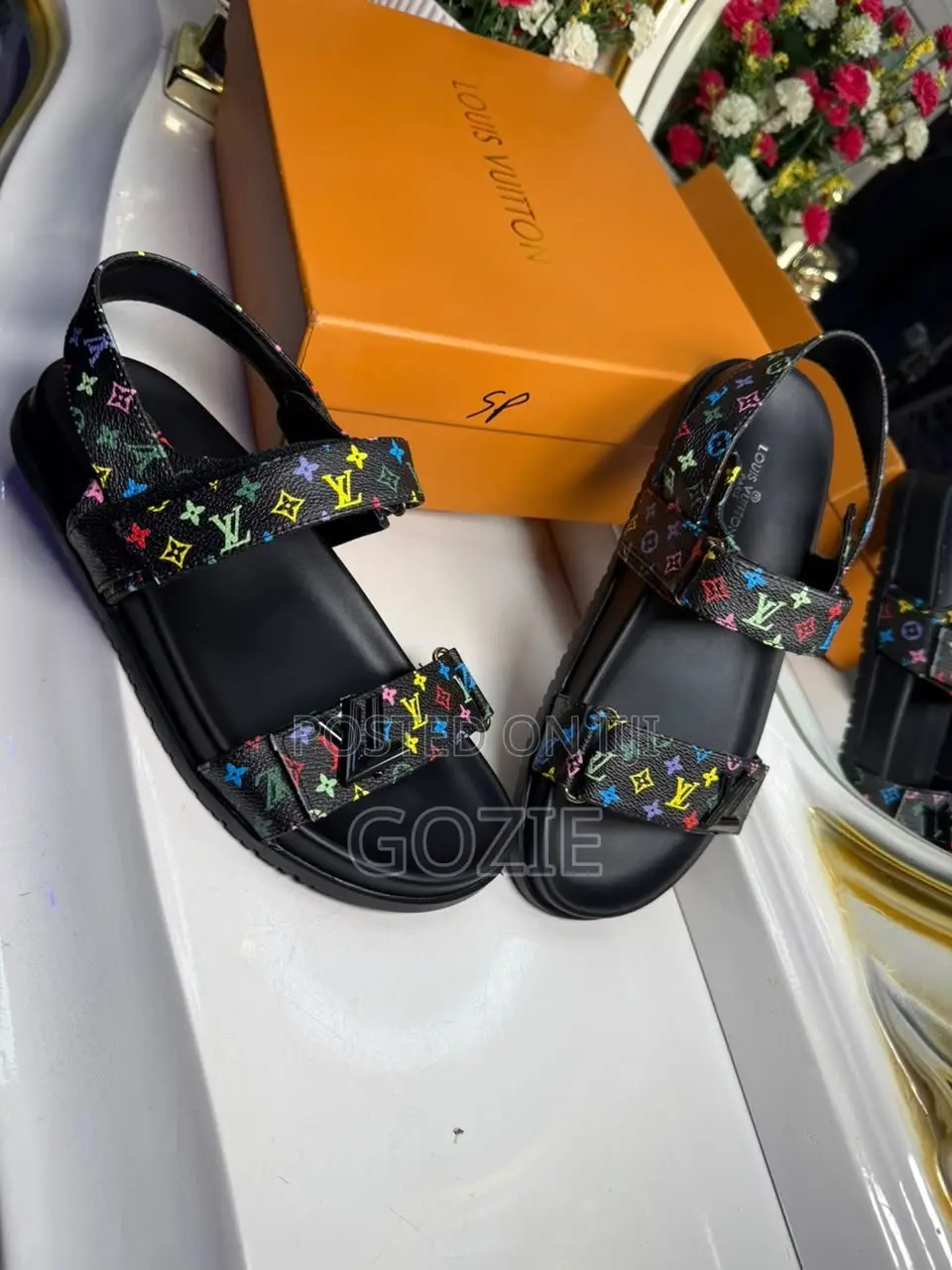 Luxury Louis Vuitton Strap Sandals