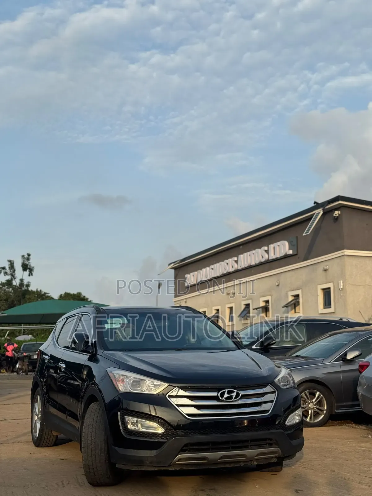Hyundai Santa Fe Limited 4dr SUV (3.3L 6cyl 6A) 2014 Black