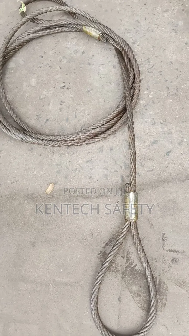 25mm X3mtr Marine and Industrial Wire Sling Eye-Eye Type