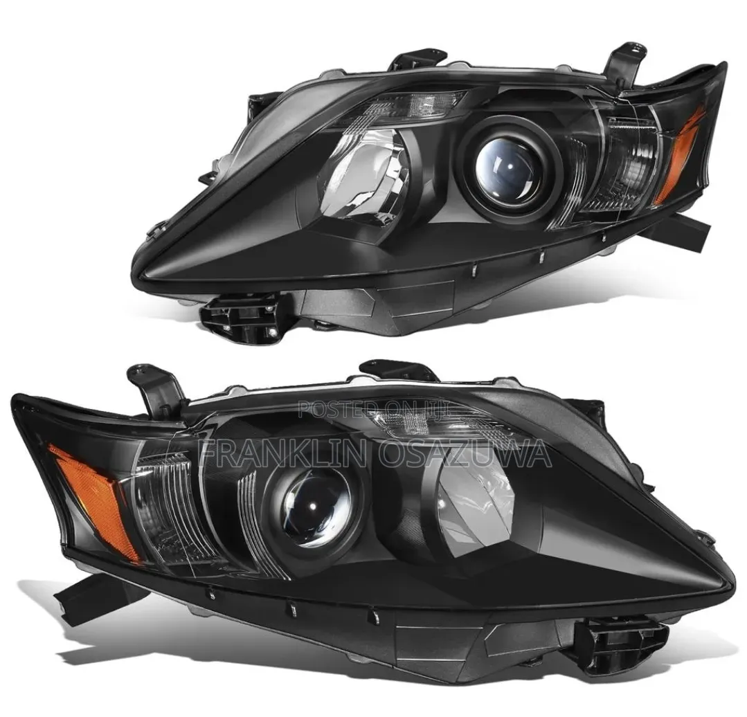 Lexus RX350 2013–2015 Black Projector Headlights for RX350