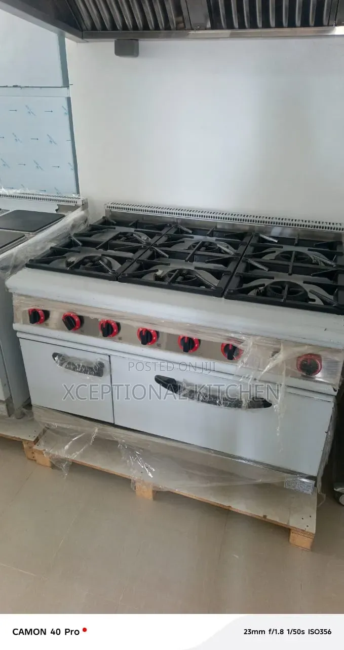 6 Burners Gas Cooker