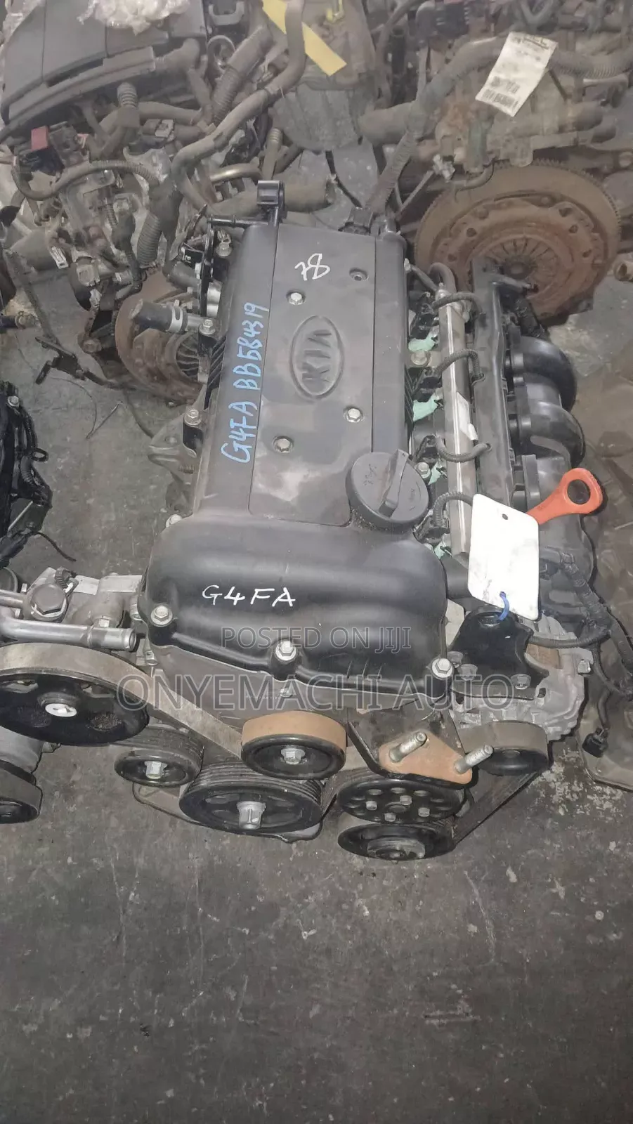 Complete Engine Kia Rio Hyundai Accent 2012 2013