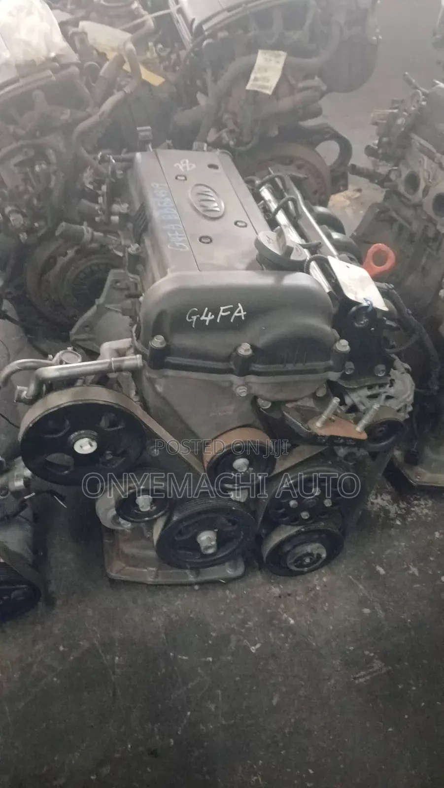 Complete Engine Kia Rio Hyundai Accent 2012 2013
