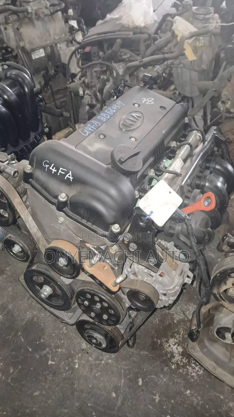 Complete Engine Kia Rio Hyundai Accent 2012 2013