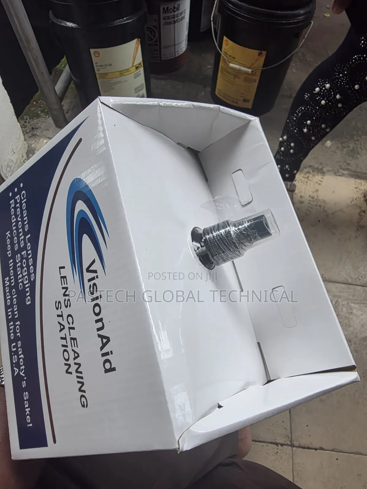 VisionAid Lens Cleaning Station